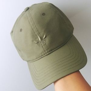 Adidas Unisex Olive Green Strap Back Hat